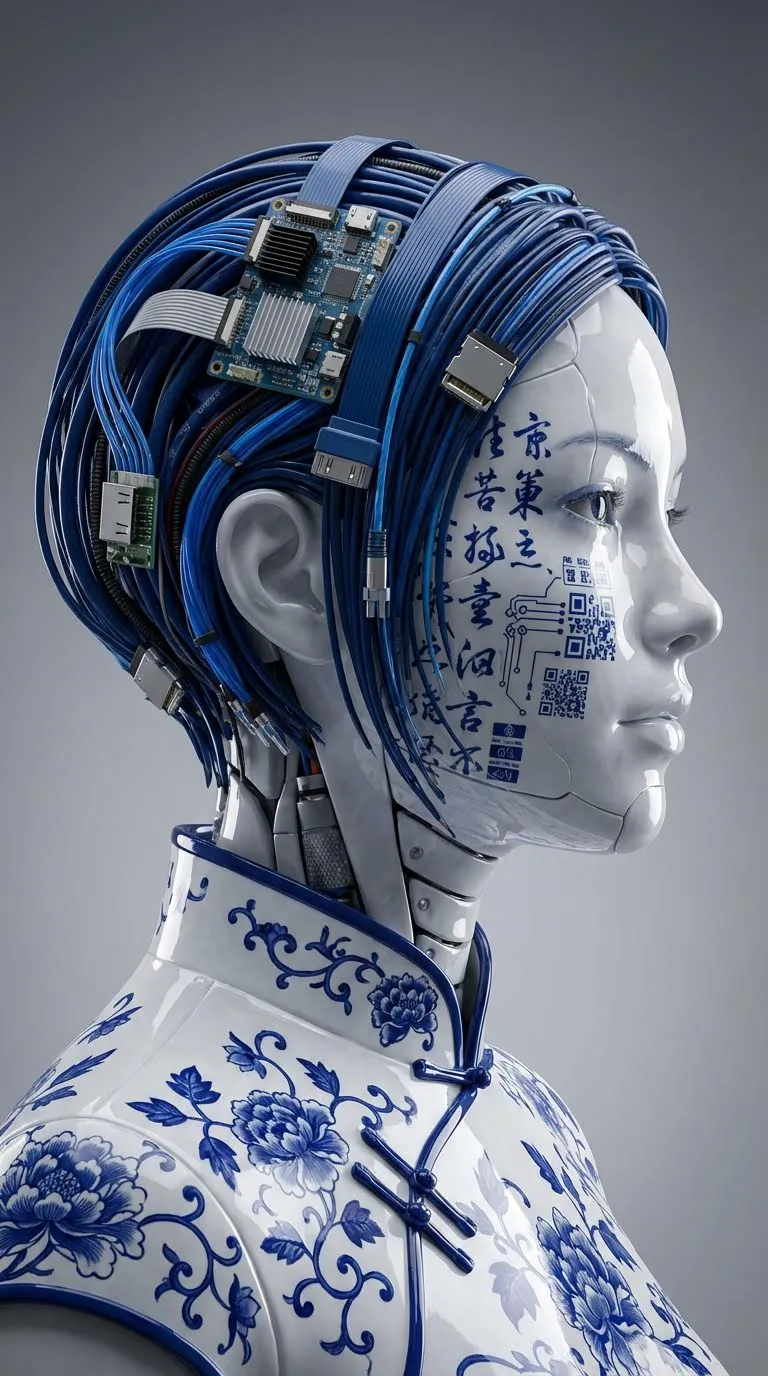 Porcelain Cyborg Profile