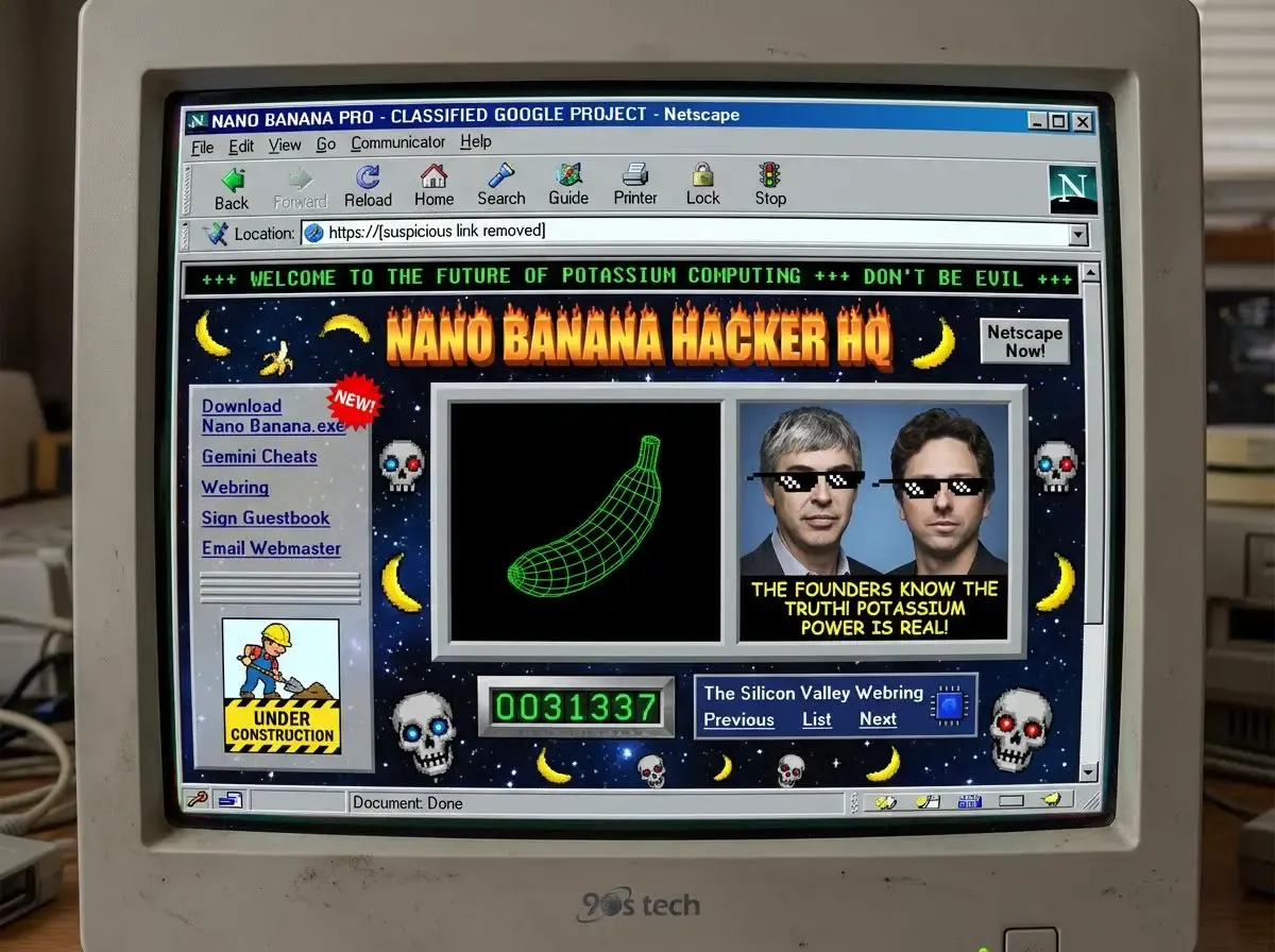 90s Hacker HQ CRT Monitor