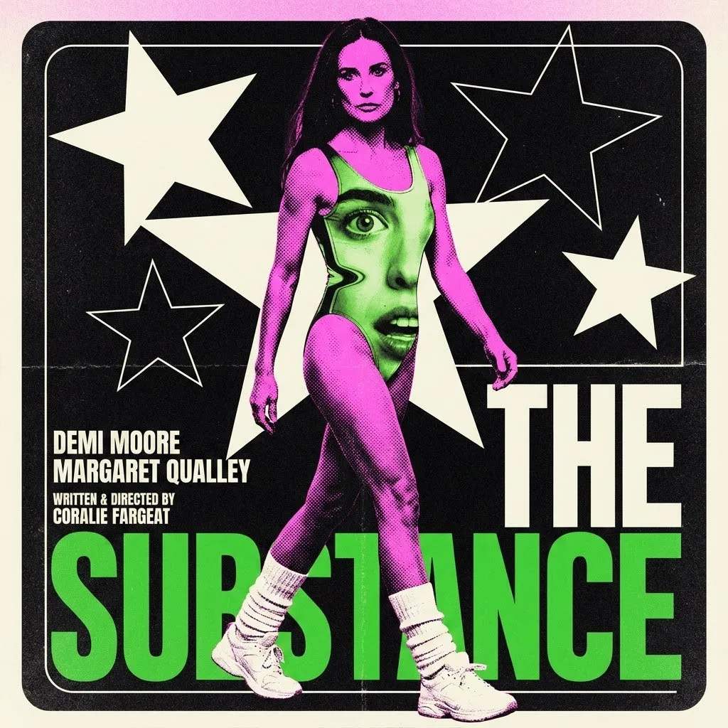 The Substance Retro Poster